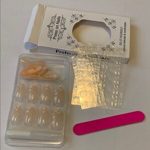 Press On Nails Do It Yourself Natural Delicate Comfortable